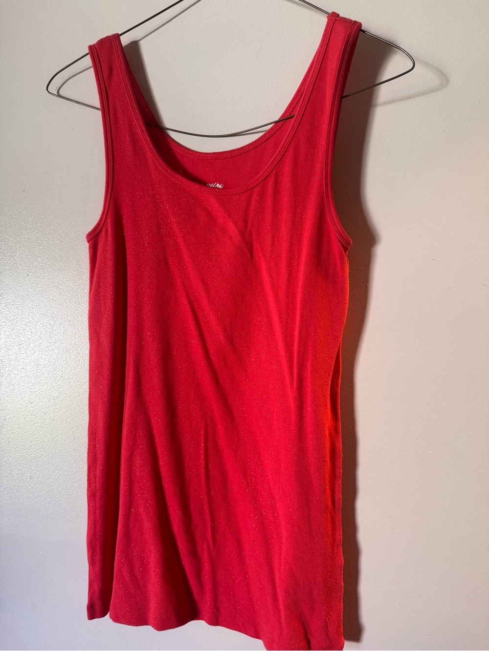 Women's Red Tank Top Size Large